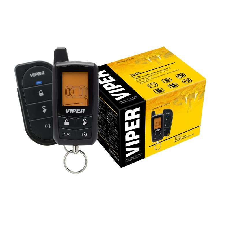 Viper LCD 2-Way Security and Remote Start System 1/4 Mile + 2 DoorLocks 5305V
