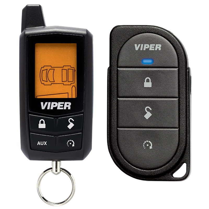 Viper Responder 350 Security System LCD Screen 2-Way Keyless Entry 3305V