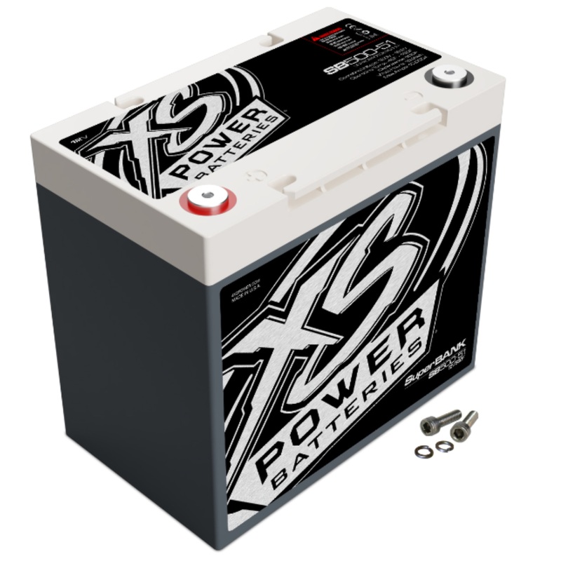 XS Power 12V BCI Group 51 Super Capacitor Bank, Max Power 4000W 500 Farad