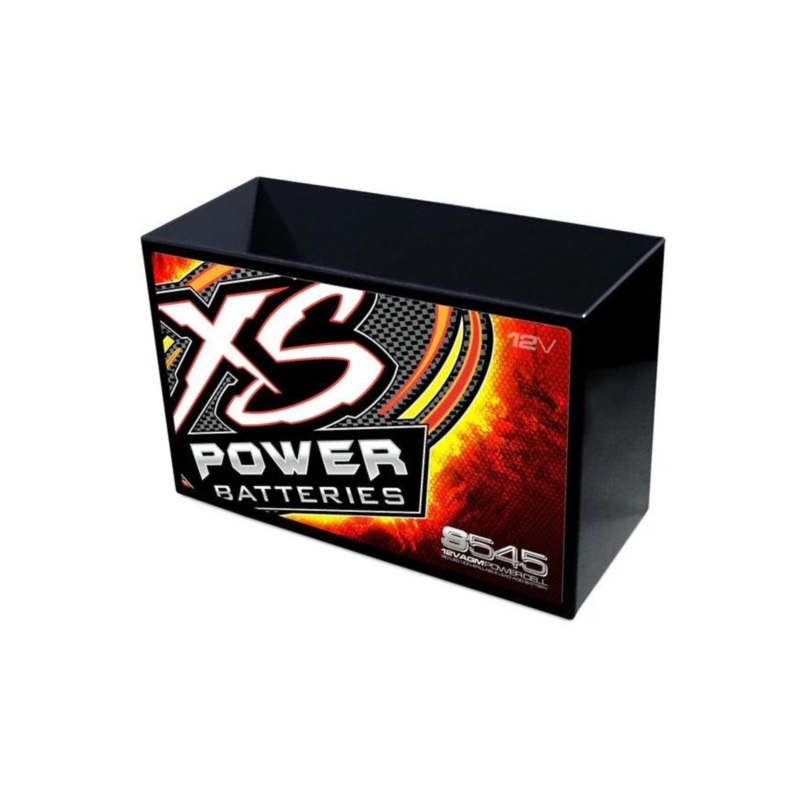 XS Power Protective Metal Case for S545 Battery Black Finish MC-S545