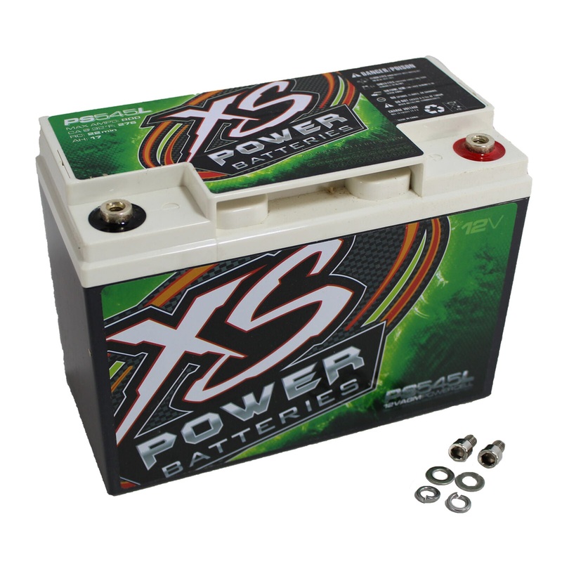 XS Power PS545L 800 Amp AGM 12V Power Cell 600W 17 AH + Protective Metal Case