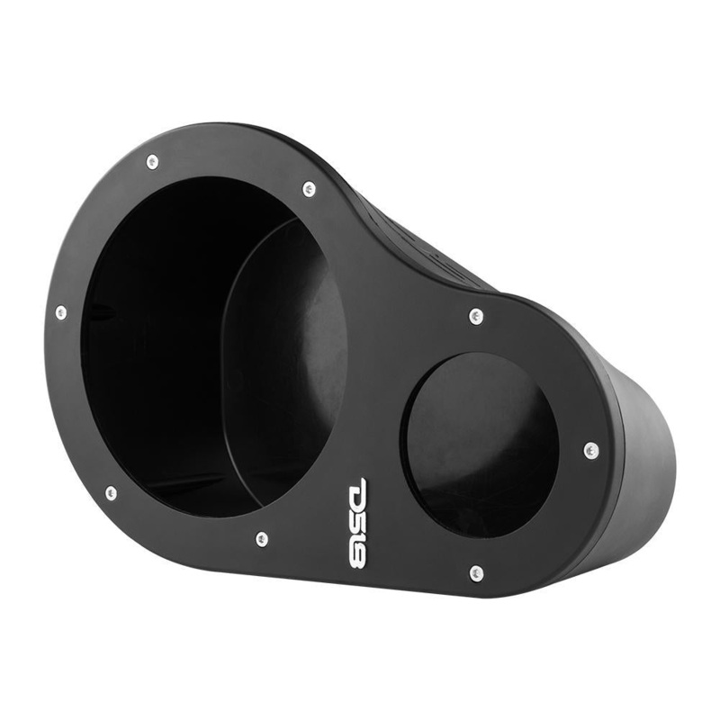 2x DS18 6.5″ Speaker Enclosures & Tweeter Pods High Density ABS Universal EN6P