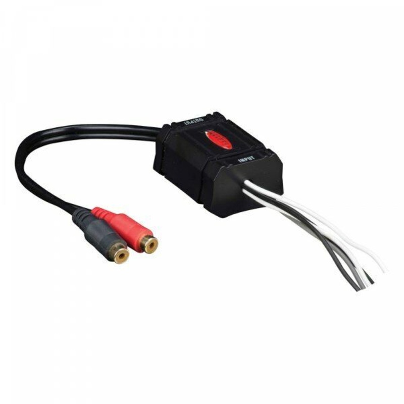 Axxess 30 Watt 2-Channel RCA Line-Output Converter 6:1 Fixed Step Down AXLOC-30F