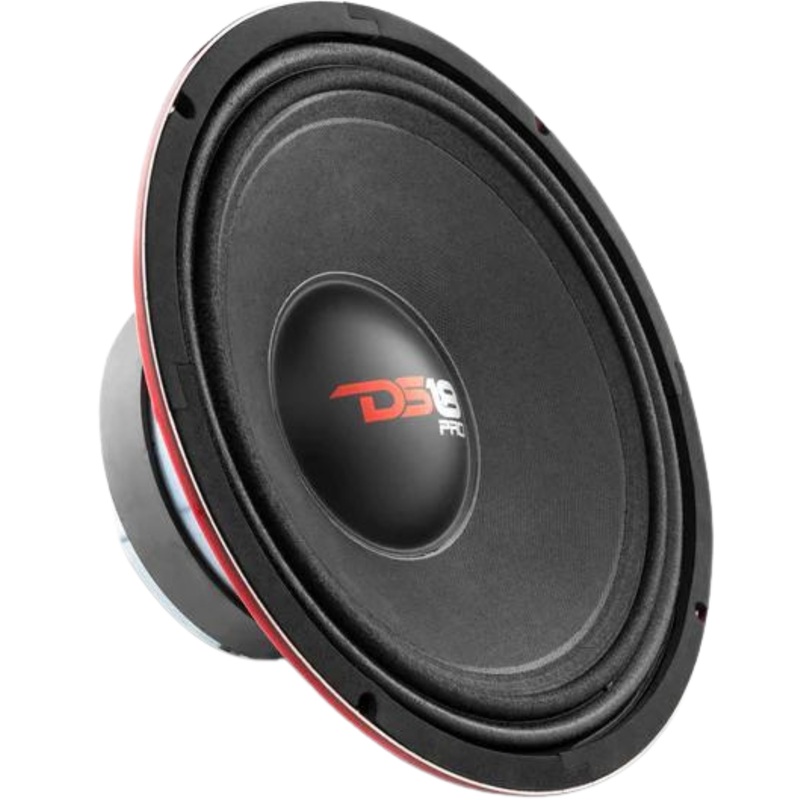 DS18 Pro-X 10″ 600W Max 4-Ohm Mid Range Loud Speaker PRO-X10.4M
