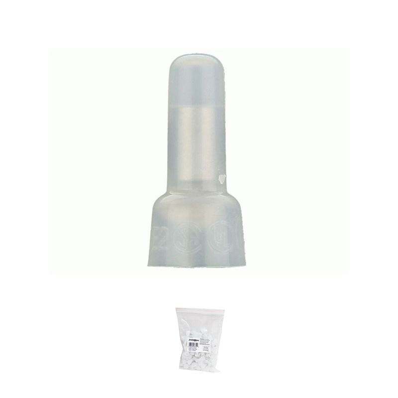 Install Bay Nylon Long Neck Crimp Cap 12-10 Gauge Wire Connector 100 Pack