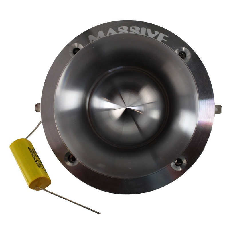 Massive Audio CT6 1″ 300W 8 Ohm Titanium Diaphragm Power Bullet Tweeter
