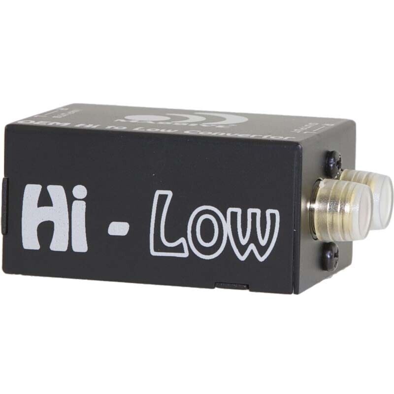 Massive Audio HI-LOW 2 Channel Hi-Low to RCA ” Plug and Play” Converter