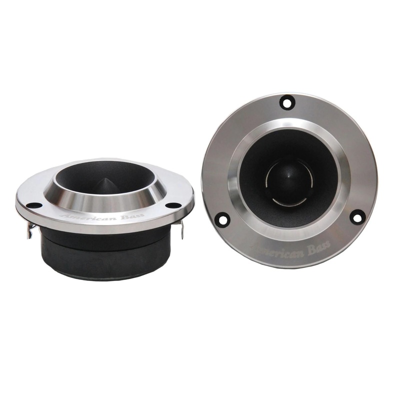 Pair of American Bass 1″ 150 Watt 4 Ohm Compression Tweeter MX-252T