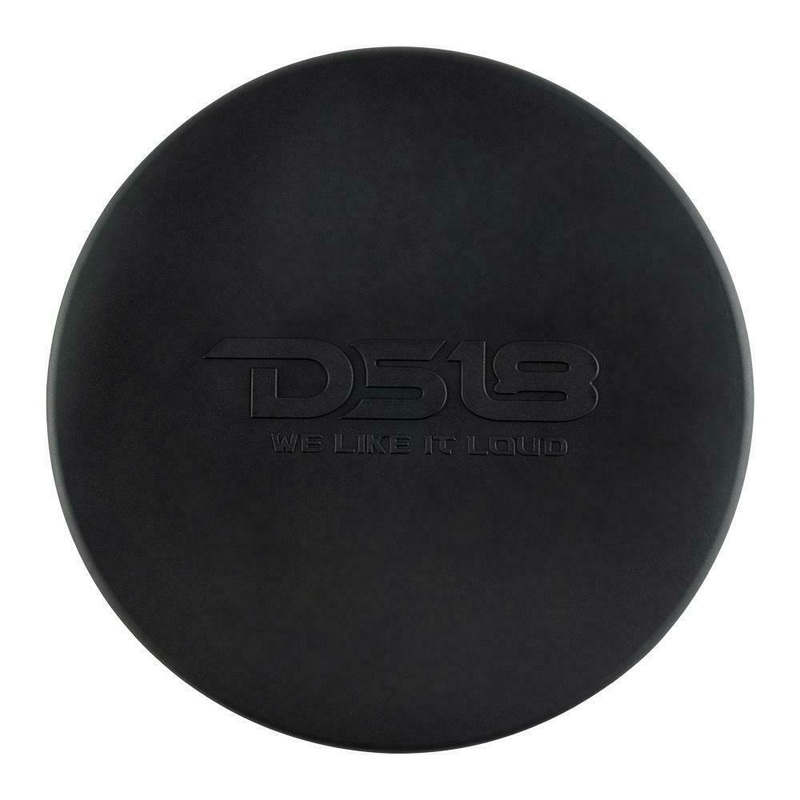 Pair of DS18 Hydro 12″ Black Silicone Marine Speaker Cover CS-12/BK