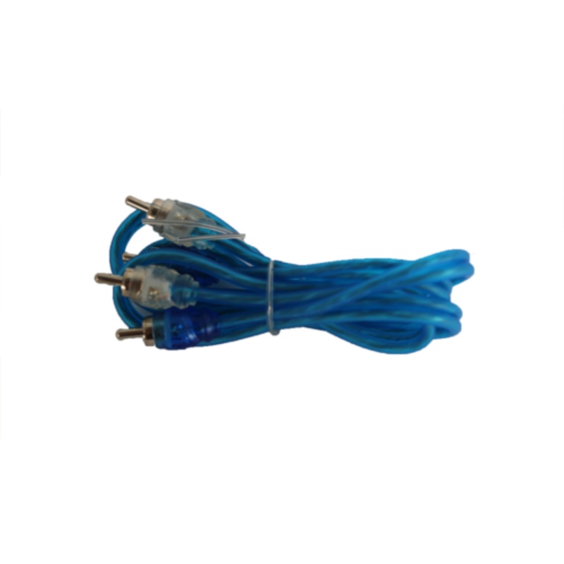 Raptor By Metra 3ft (0.9M) Twist Pair Compact Design Flexible RCA Cable R2RCA3