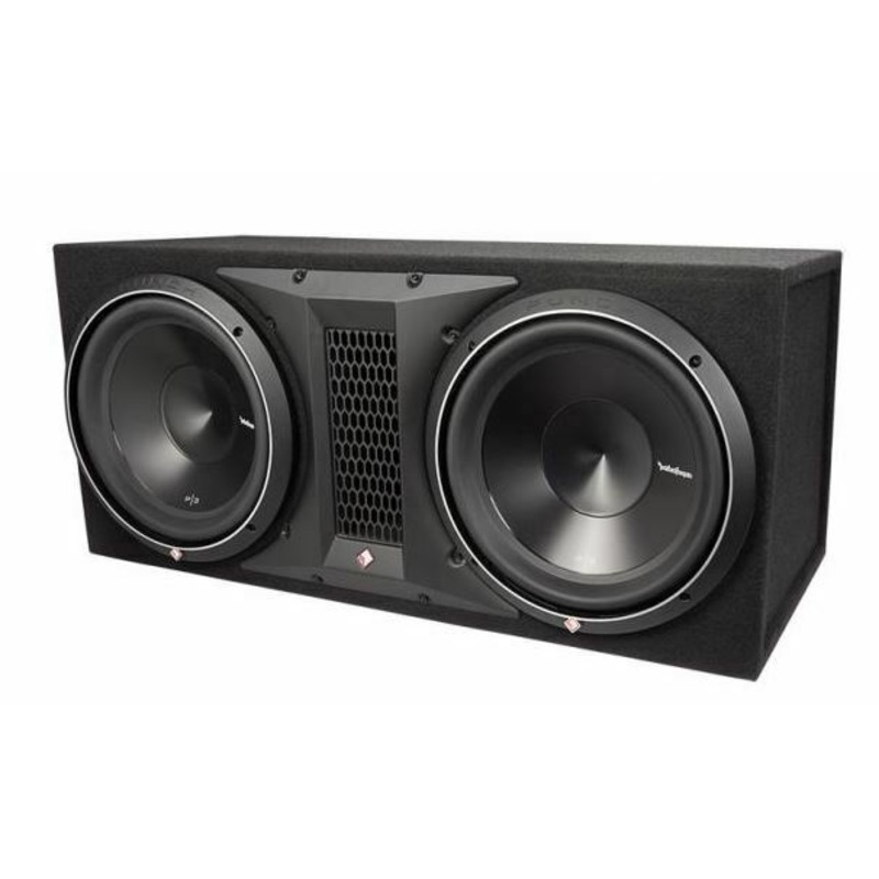 Rockford Fosgate 12 Inch 2400W 1 Ohm Dual Loaded Subwoofer Enclosure P3-2X12
