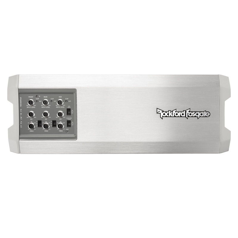 Rockford Fosgate 5 Channel 1000 Watt Class AD Power Marine Amplifier TM1000X5ad