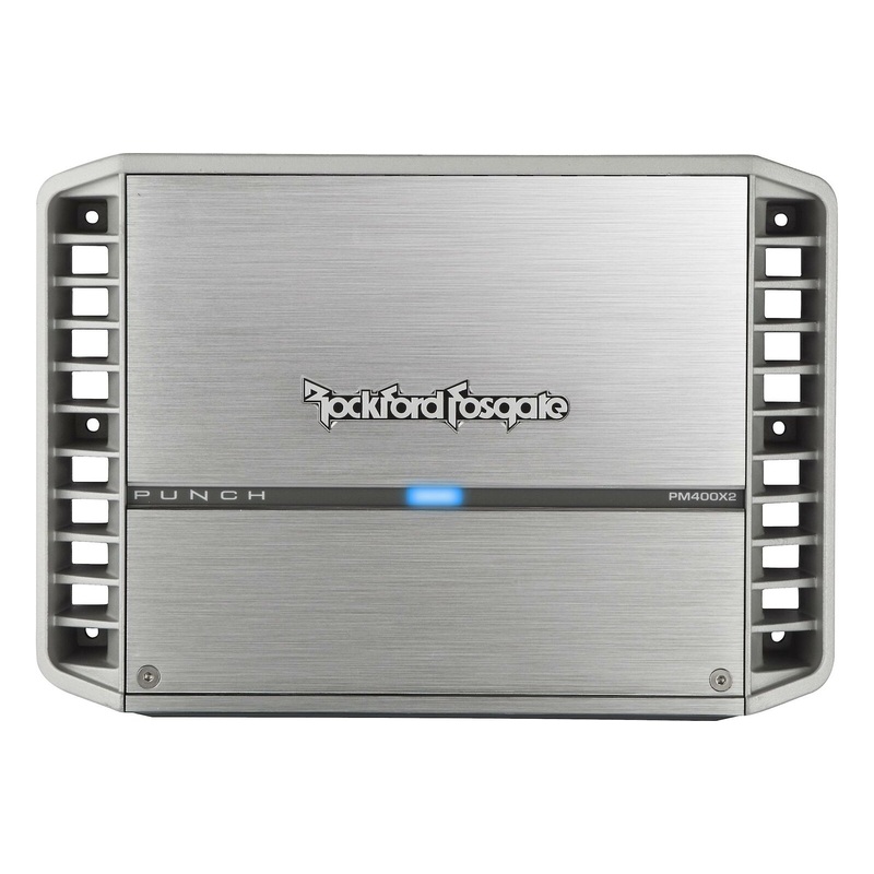 Rockford Fosgate Punch Marine 400W 2-Channel Class A/B Amplifier PM400X2