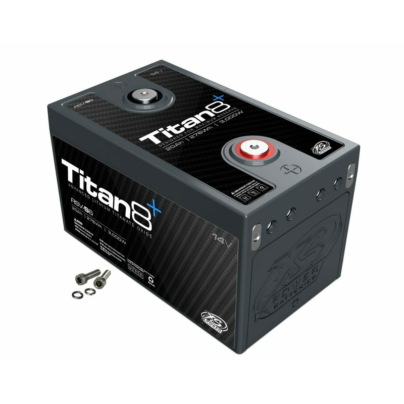 XS Power Titan 8 3000 Watt 14V 1000 Max Amps Lithium Battery RSV-S6