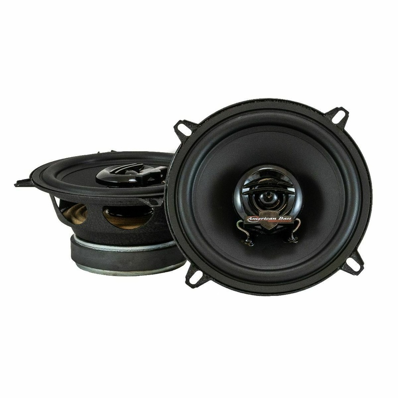 American Bass Pair of 5.25″ 150-Watt 4 Ohm 2-Way Coaxial Speaker SYMPHONY-525