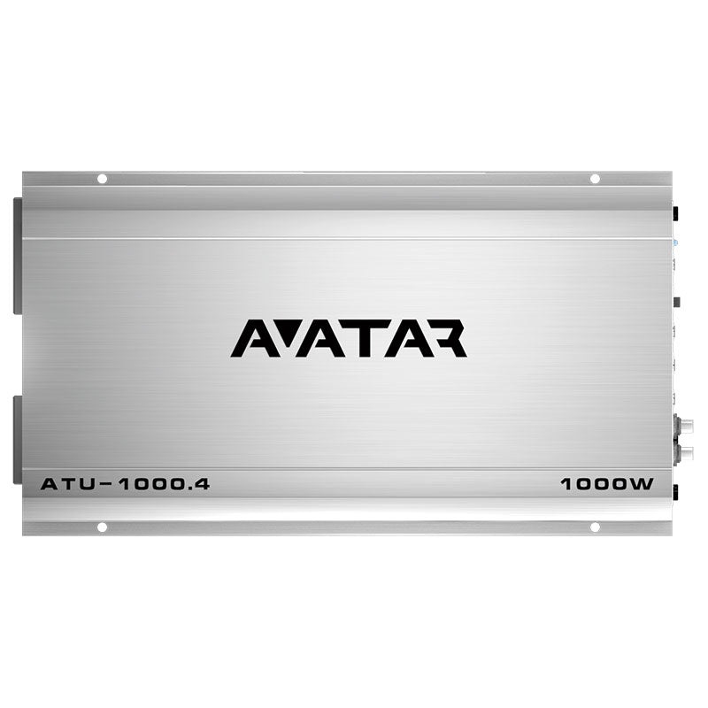 Avatar ATU-1000.4 4 Channel Class AB 1000 Watt Amplifier Tsunami Series