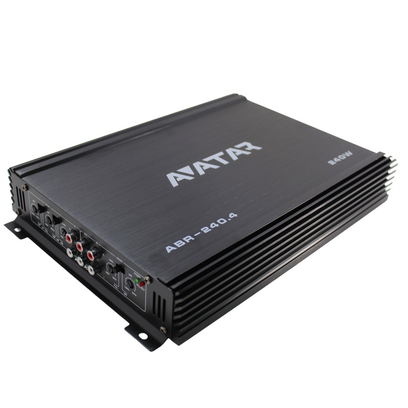 Avatar Buran Series Class A/B 2 Ohm 120W 4 CH Bridgeable Amplifier ABR-240.4