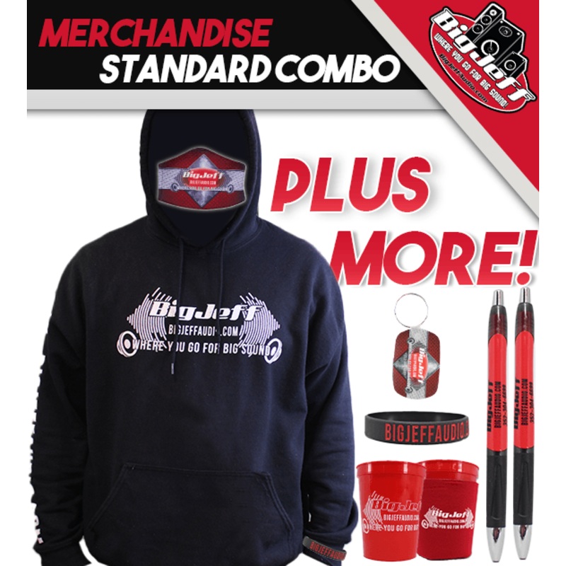Big Jeff Audio Standard Merch Combo Large