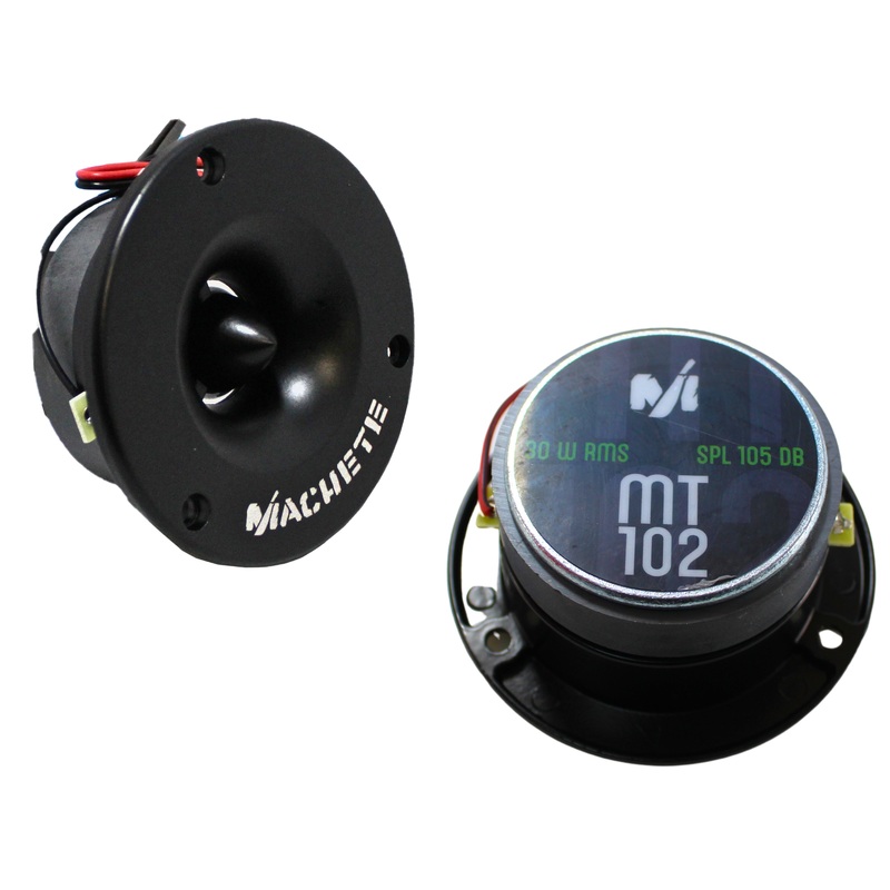 Deaf Bonce MACHETE Black 30W RMS 4-Ohm High Frequency Bullet Tweeters / MT-102
