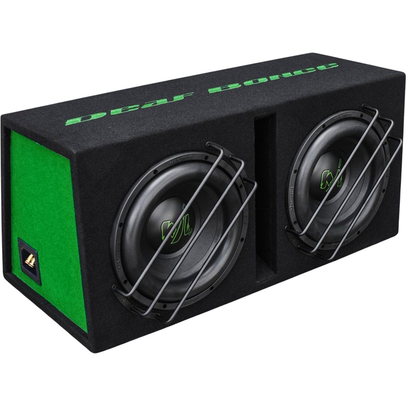 Deaf Bonce Machete Lite 12″ 350W RMS Dual 1-Ohm Vented Subwoofer Enclosure