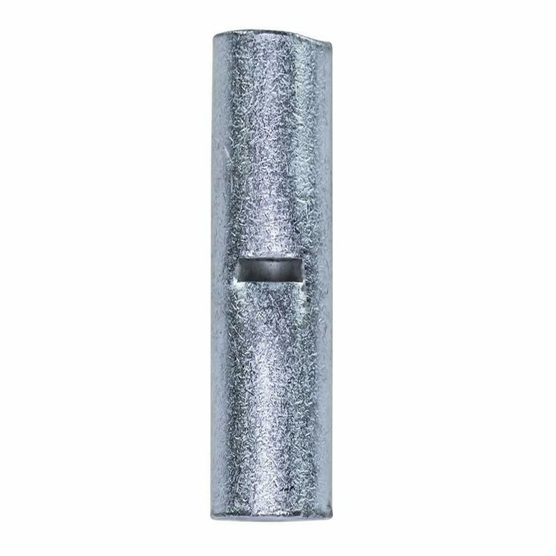 Install Bay 8 Gauge Uninsulated Butt Connector 25 Pieces UBC8