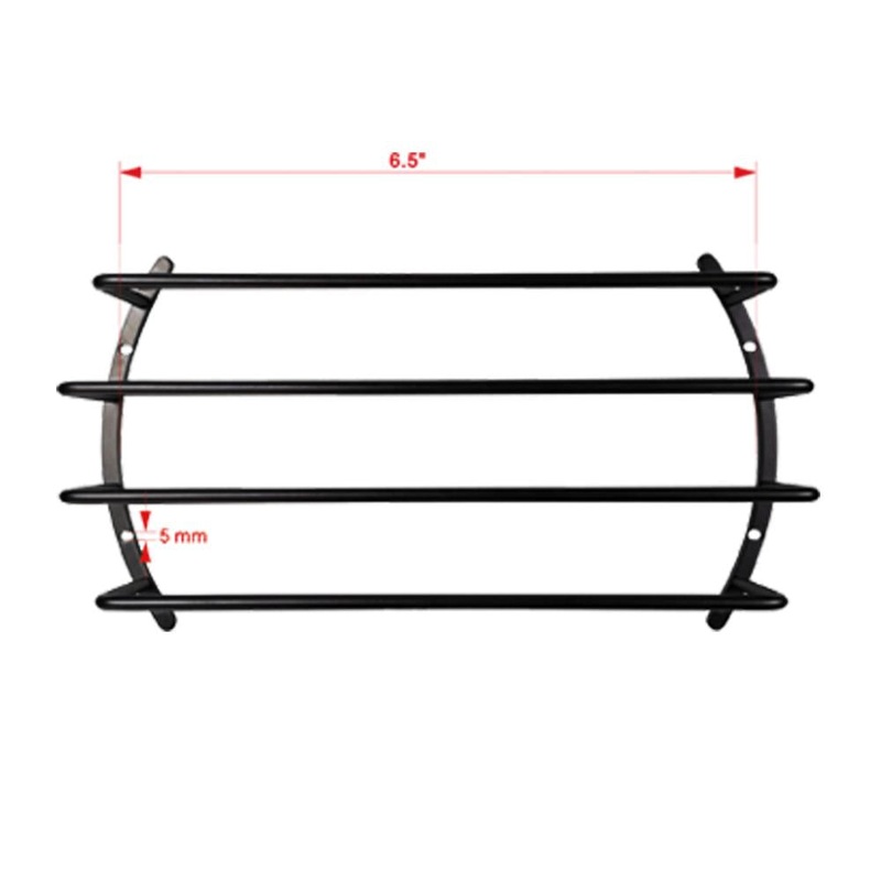 Massive Audio 6.5″ Subwoofer Deep Set Anodized Steel Protective Grill GRILL6