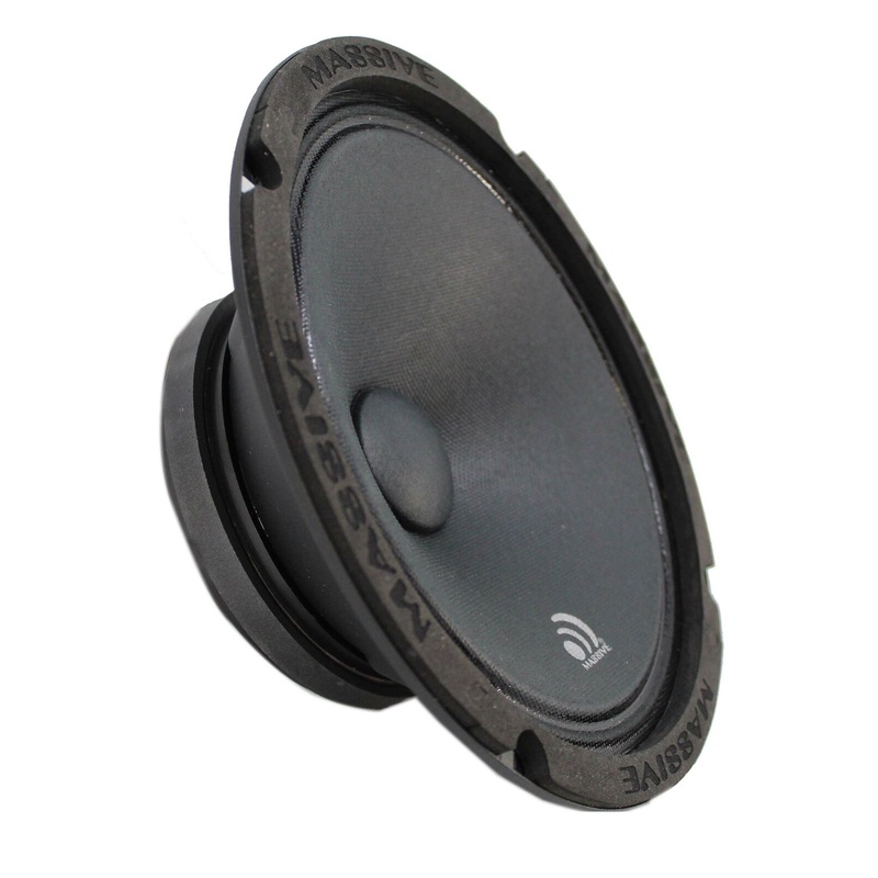 Massive Audio Pro 8″ 300 Watt Speaker 8 Ohm Closed Back Mid-Range M8C