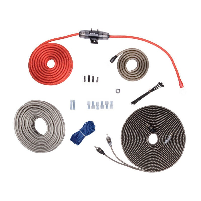 Rockford Fosgate RFX8X 8 Gauge PC-OFC Complete Installation Amplifier Kit