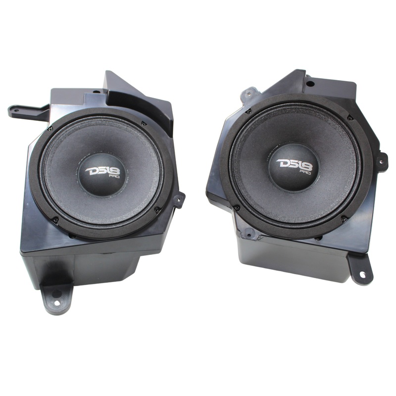 DS18 Jeep 6.5″ 300W 4 Ohm Mid-Range Dash Enclosure Upgrade JL, JLU and JT JP6