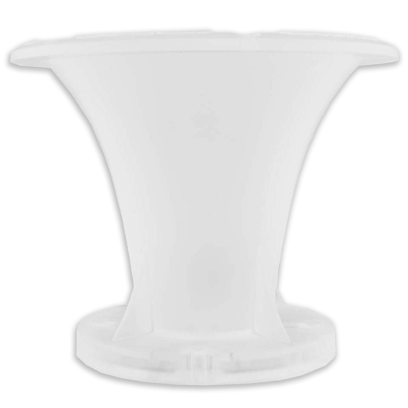 DS18 PRO 2″ Clear Bolt on Plastic Horn with RGB LED Lights PRO-HA100CL