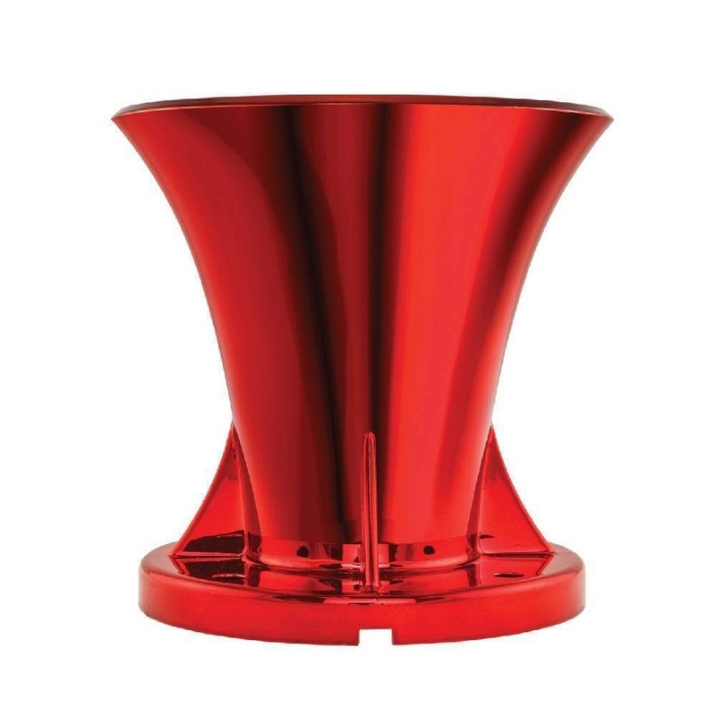 DS18 PRO Bolt on 2″ Red Horn for Custom Builds PRO-HPR-RD