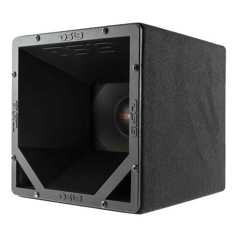 DS18 PRO-CUBE10 10″ 1000W 8 Ohm Stackable 12x12x12 Box w/ Diffuser & PRO-EXL108