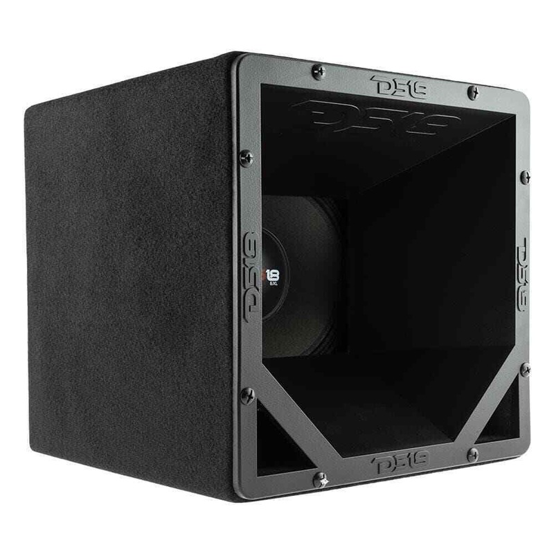 DS18 PRO-CUBE6 6.5″ 600W 8 Ohm Stackable 9x9x9″ box with Diffuser & PRO-EXL68