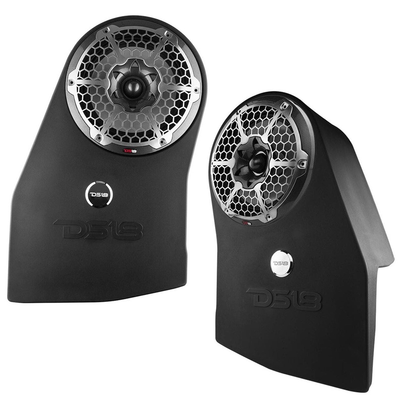 Pair of DS18 JL-SUB10/LR 10″ Jeep JLU Left/Right Side Sealed Subwoofer Enclosure