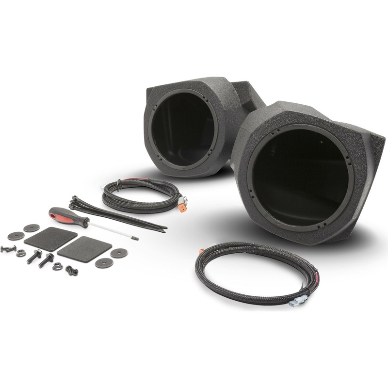 Pair of Rockford Fosgate 6.5″ Front Lower Speaker Enclosures for Polaris Ranger