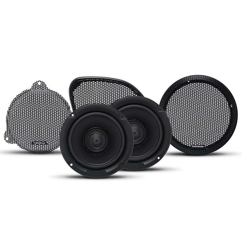 Rockford 6.5″ Coaxial 150W 4 Ohm Harley Davidson Fairing/Tour-Pak Speakers