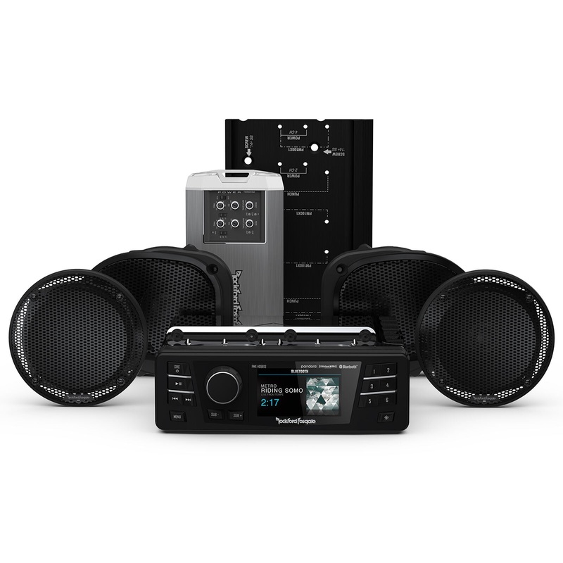 Rockford Fosgate HD9813RGU-STAGE2 Harley Davidson Road Glide Full Audio Kit