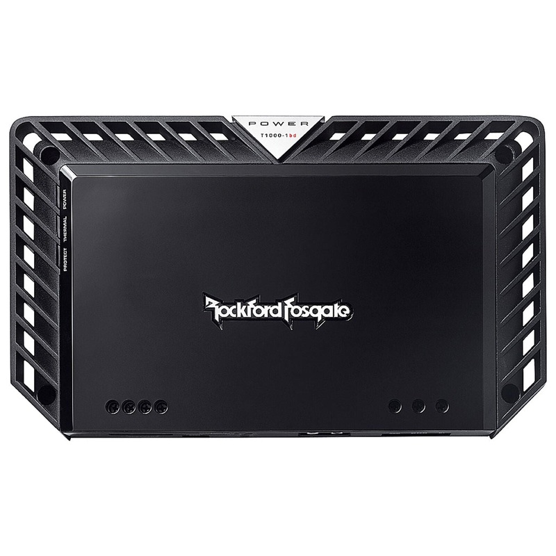 Rockford Fosgate Monoblock 1000 W Class BD Constant Power Amplifier T1000-1BDCP