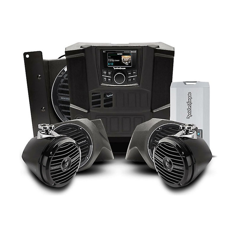 Rockford Fosgate RNGR-STAGE4 6.5″ Polaris Ranger Full Audio System