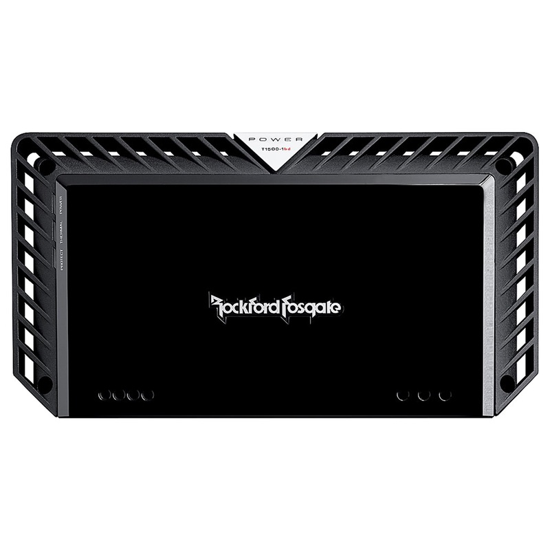 Rockford Fosgate T1500-1BDCP Monoblock 1500W Class BD Constant Power Amplifier