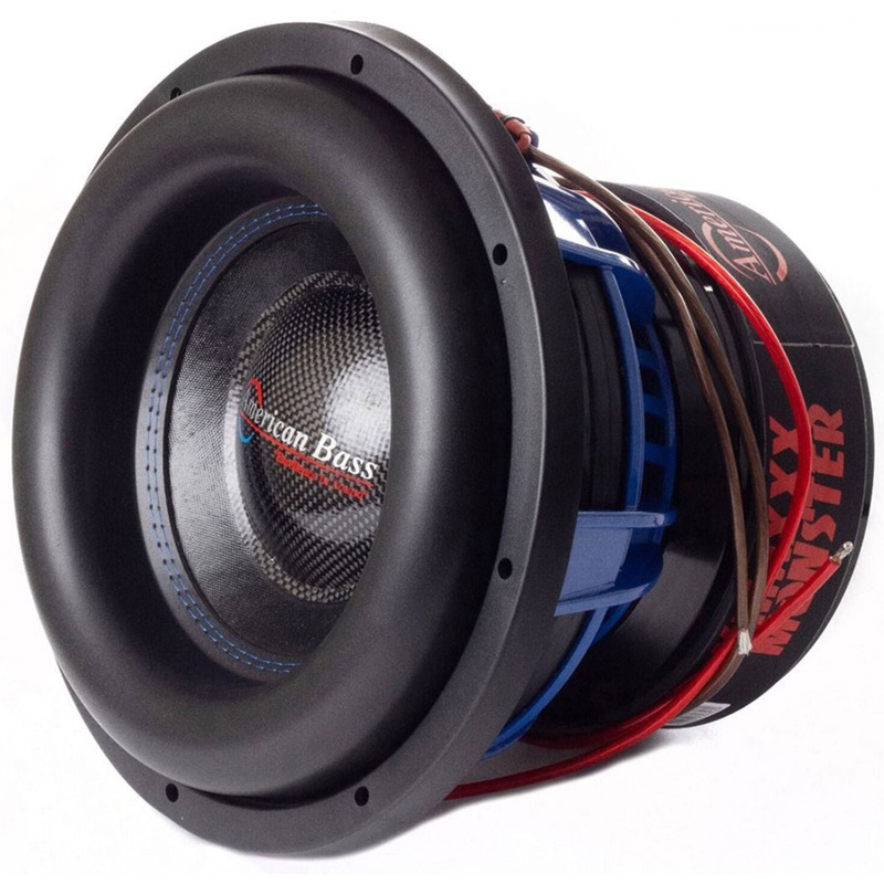 American Bass 12″ Subwoofer 2 Ohm Dual Voice Coil 6000 Watts XMAX Monster
