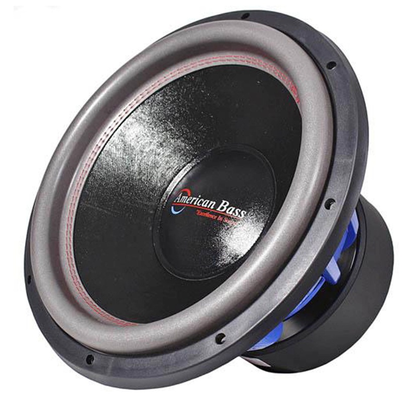 American Bass HD Series 15″ 2200W RMS 2-Ohm DVC Subwoofer / HD-15D2-v2