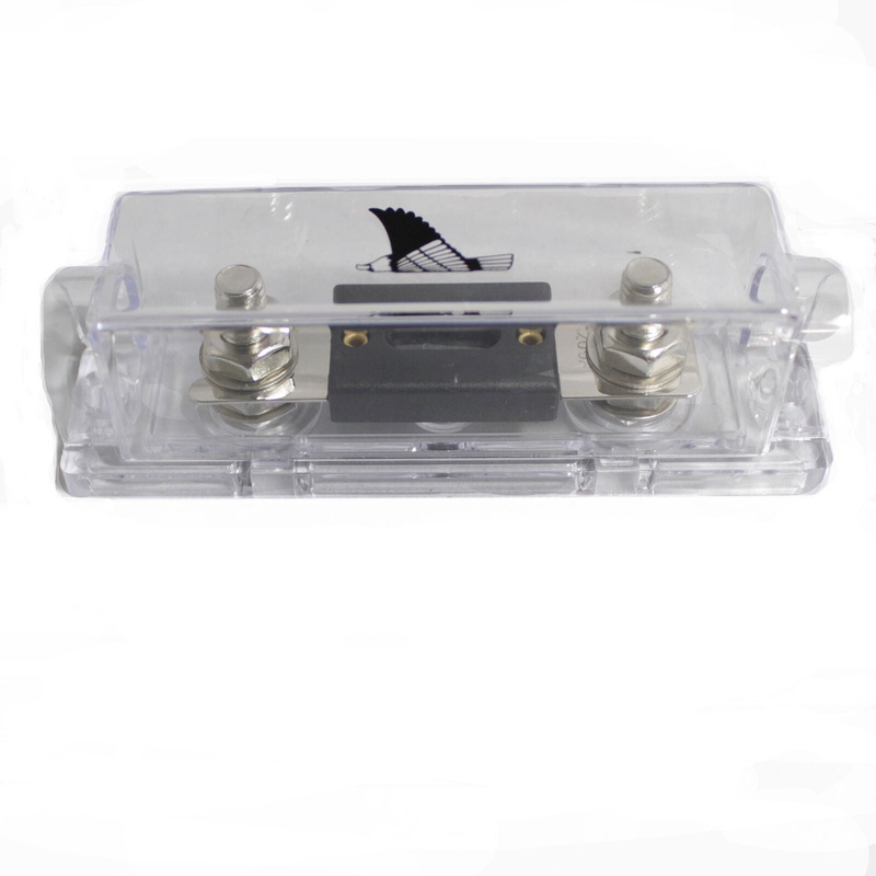 ANL Fuse Holder with 200 amp fuse Blade 0 /4 GA Square DS18 FHSANL200A