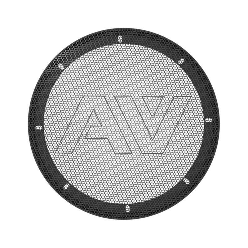 Avatar Buran Series Pair of 6.5 Inch Loud-Speaker Grills Black AT-GA-65