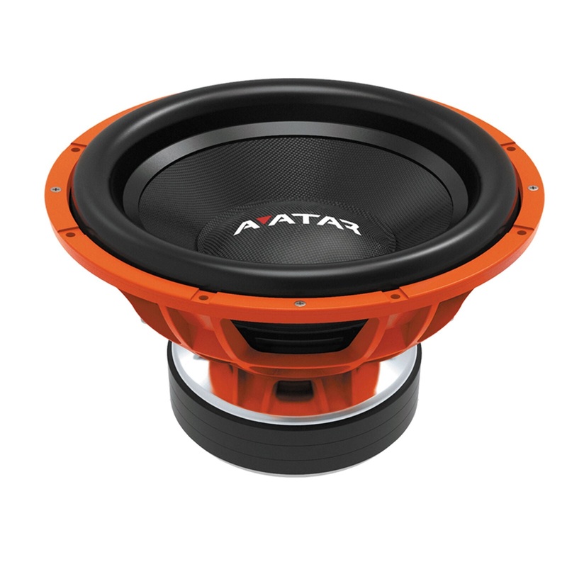 Avatar Volcano Car Audio Orange 18″ Bass Subwoofer 1-Ohm 7600 Watts SVL-1847-D1