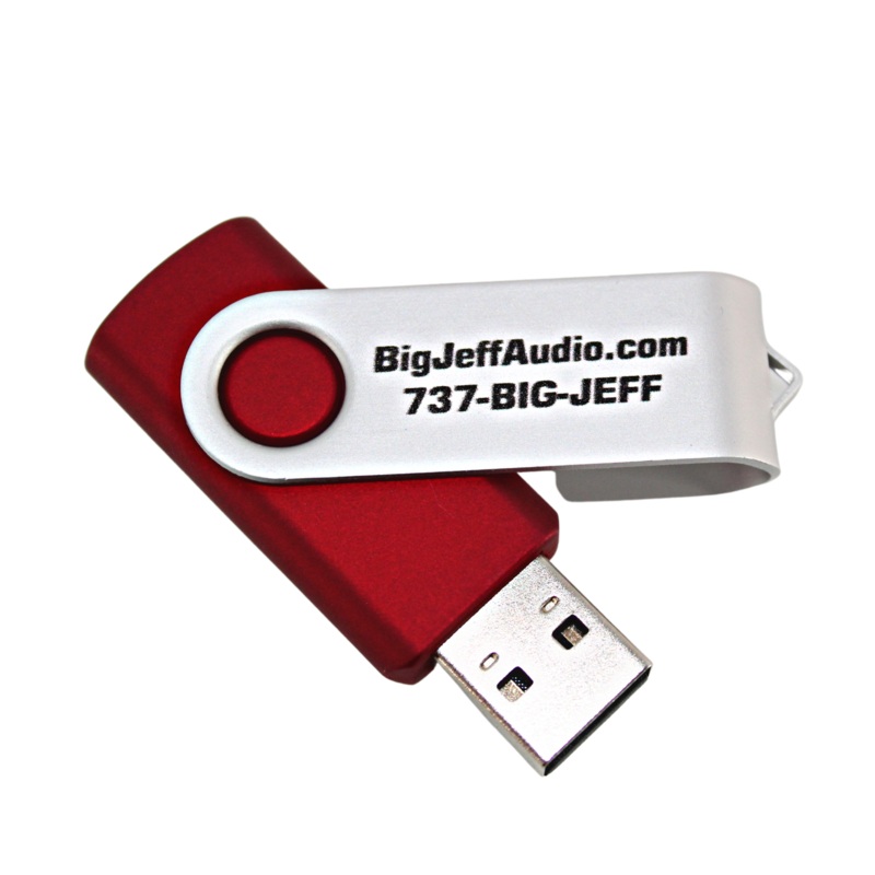 Big Jeff Audio 2 GB USB Flash Drive