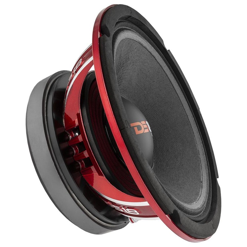 DS18 1200 Watt 8 Ohm 10″ Mid-Bass Loudspeaker Red PRO-EXL108MB
