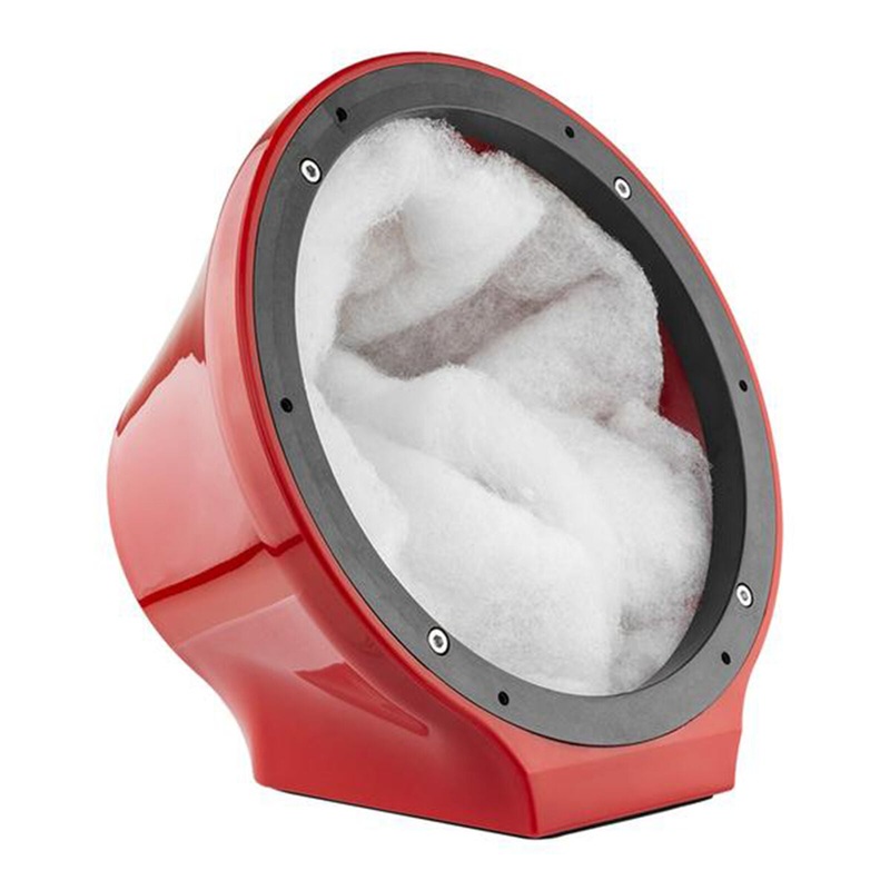 DS18 8″ Jet Ski, Marine, Jeep & UTV/ATV Pod Enclosure-Pair (No Speaker) Red