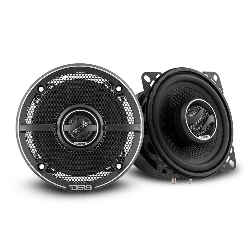 DS18 ELITE 4″ Coaxial Speakers 150 Watts 4 Ohm 2-Way Pair /w Kevlar Cone ZXI-44