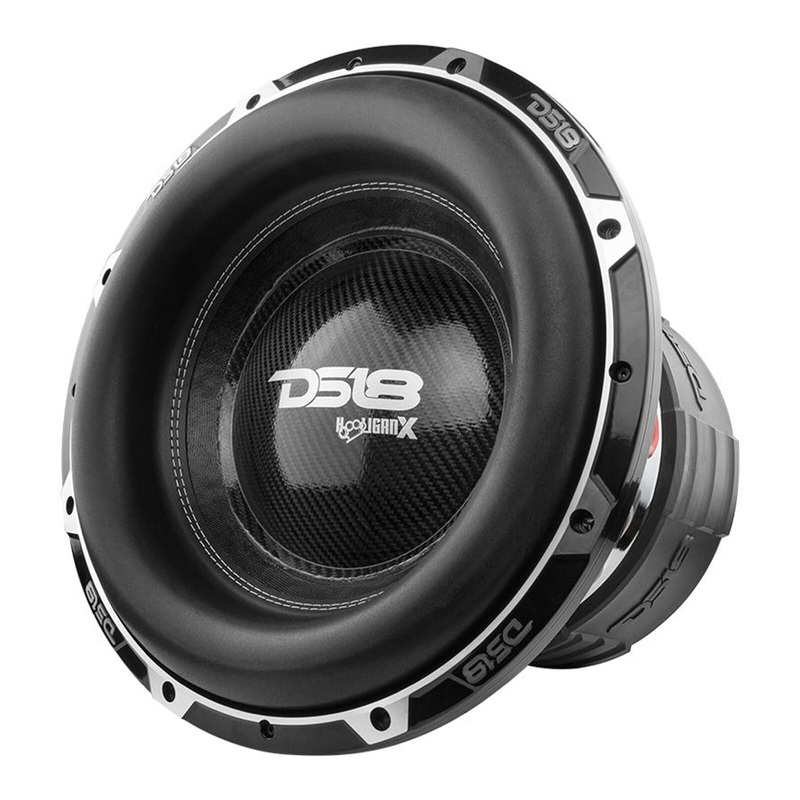 DS18 Hooligan X 15″ 6000 Watt 4″DVC 4 Ohm High Excursion Competition Subwoofer
